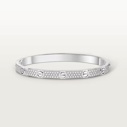 [⭐Haelin Jewelry]LOVE BRACELET 4.8MM DIAMOND-PAVED