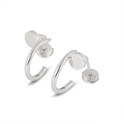 [⭐Haelin Jewelry]JUSTE EARRINGS SILVER