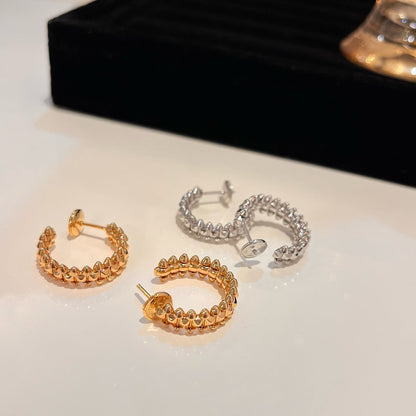[⭐Haelin Jewelry]CLASH SMALL HOOP EARRINGS