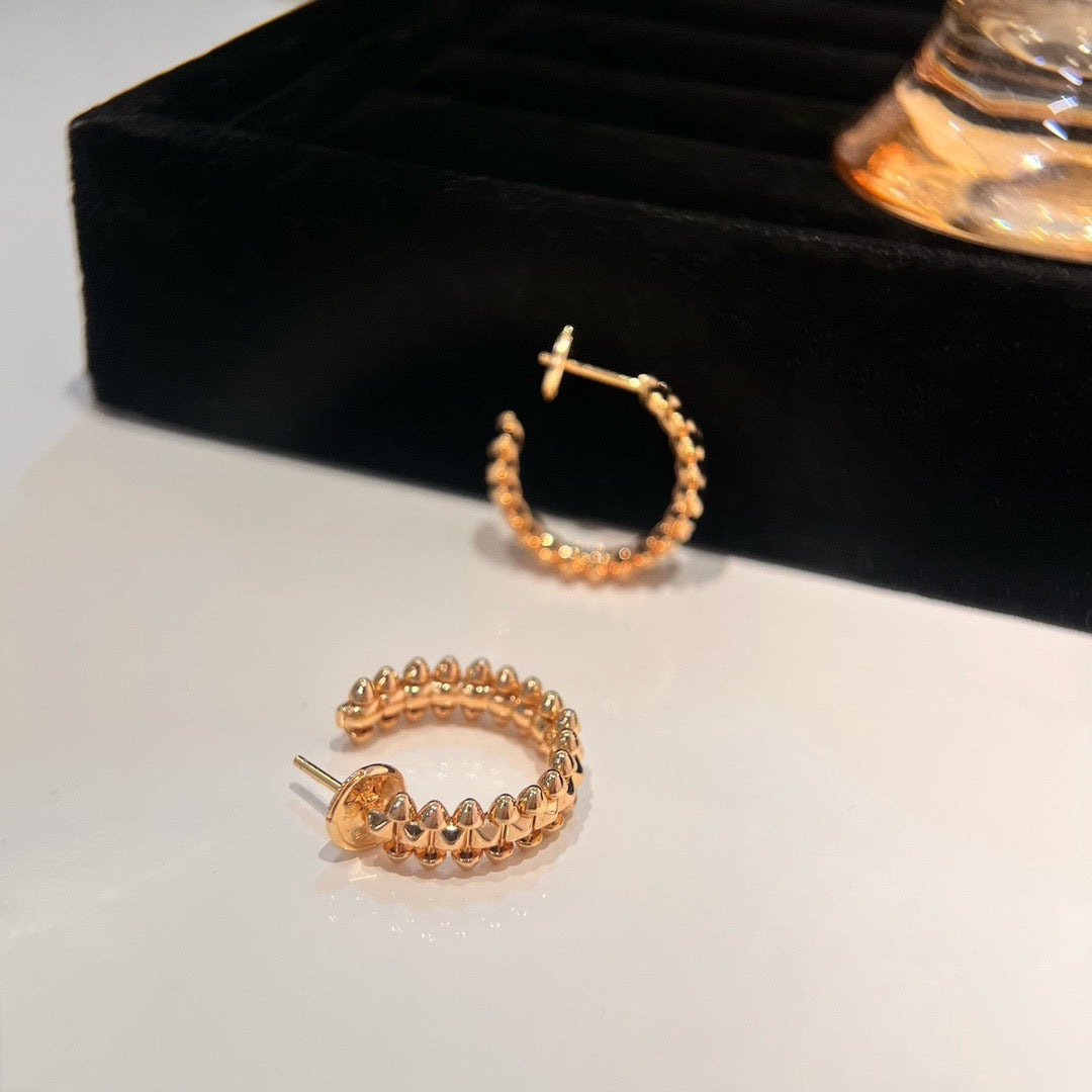 [⭐Haelin Jewelry]CLASH SMALL HOOP EARRINGS
