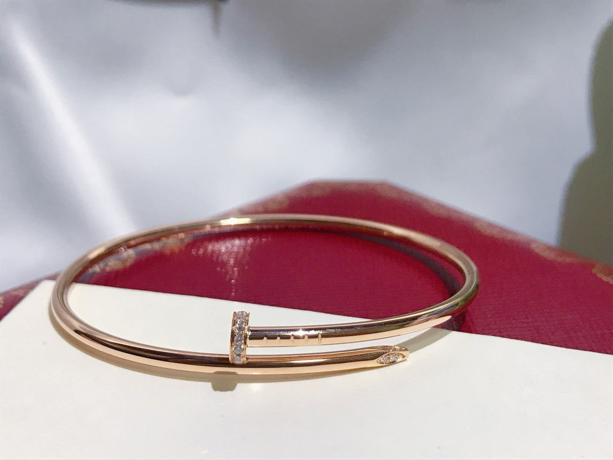 [⭐Haelin Jewelry]JUSTE BRACELET 2.5MM DIAMONDS