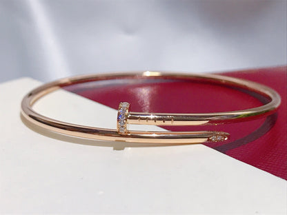 [⭐Haelin Jewelry]JUSTE BRACELET 2.5MM DIAMONDS