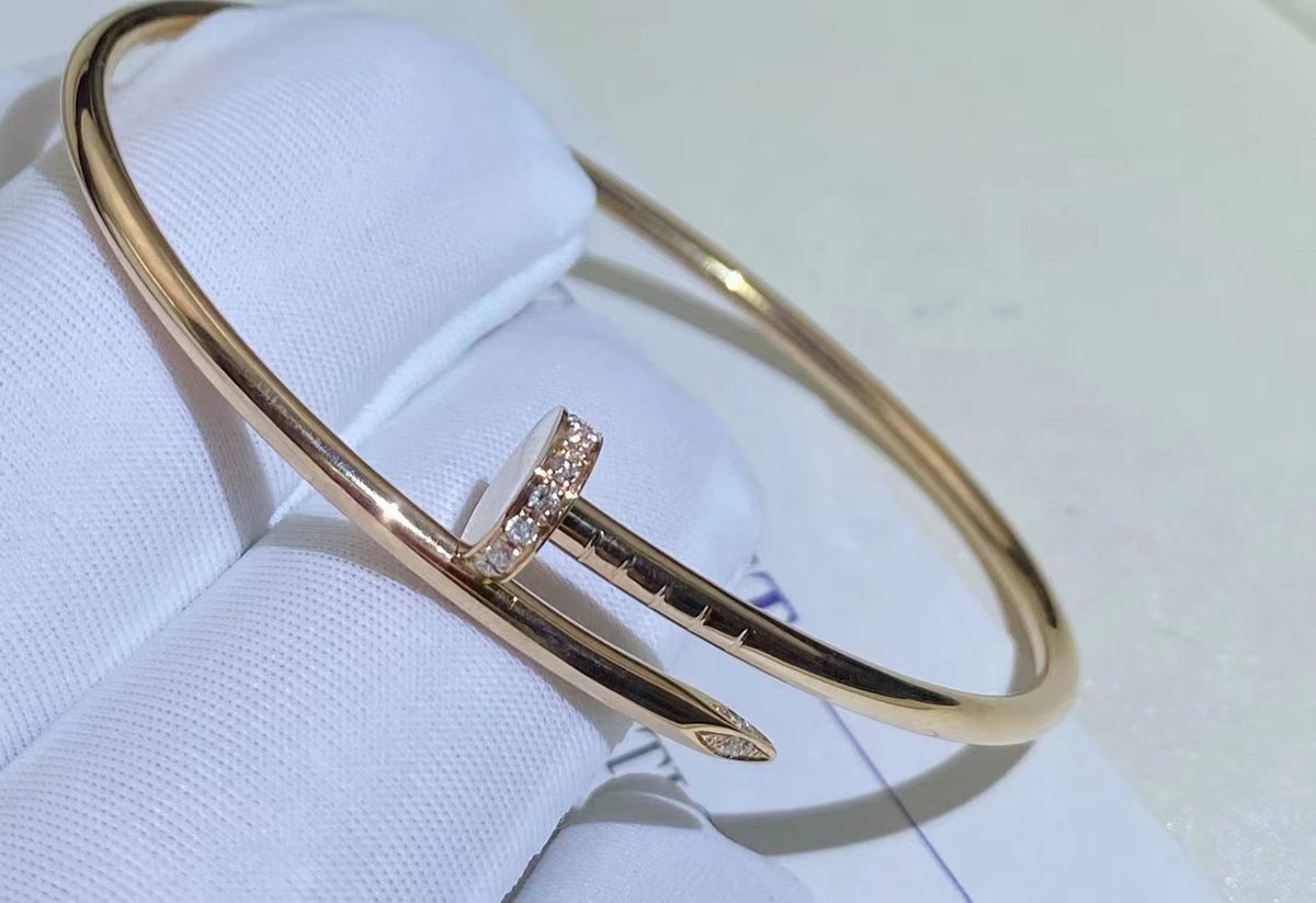 [⭐Haelin Jewelry]JUSTE BRACELET 2.5MM DIAMONDS