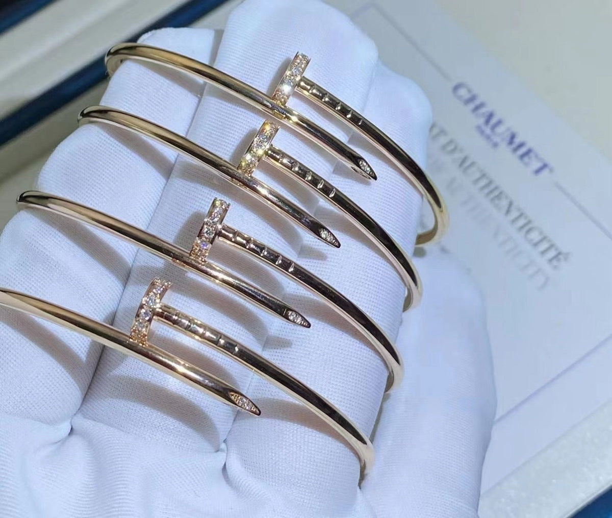 [⭐Haelin Jewelry]JUSTE BRACELET 2.5MM DIAMONDS