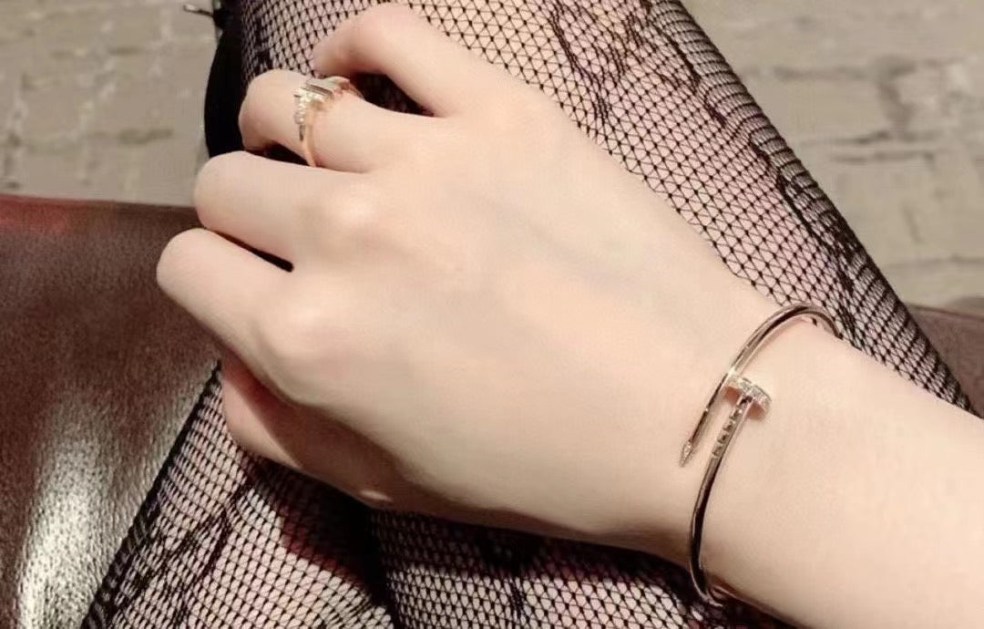 [⭐Haelin Jewelry]JUSTE BRACELET 2.5MM DIAMONDS