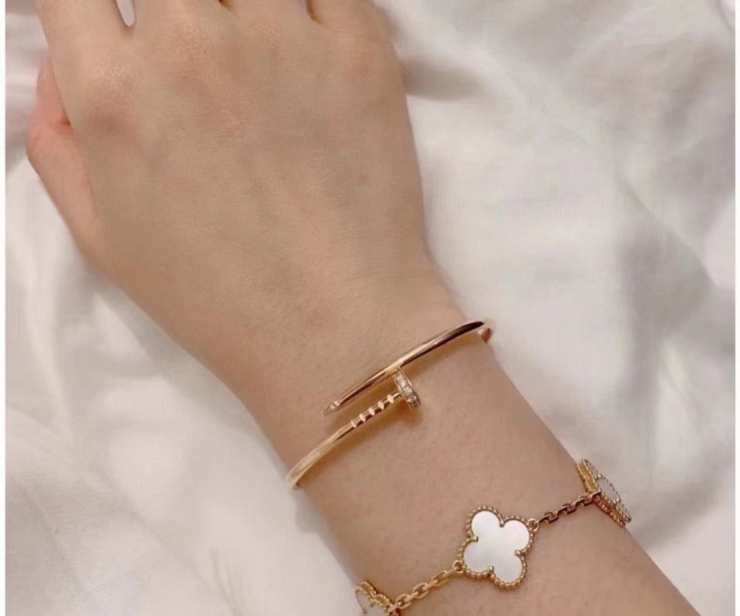 [⭐Haelin Jewelry]JUSTE BRACELET 2.5MM DIAMONDS