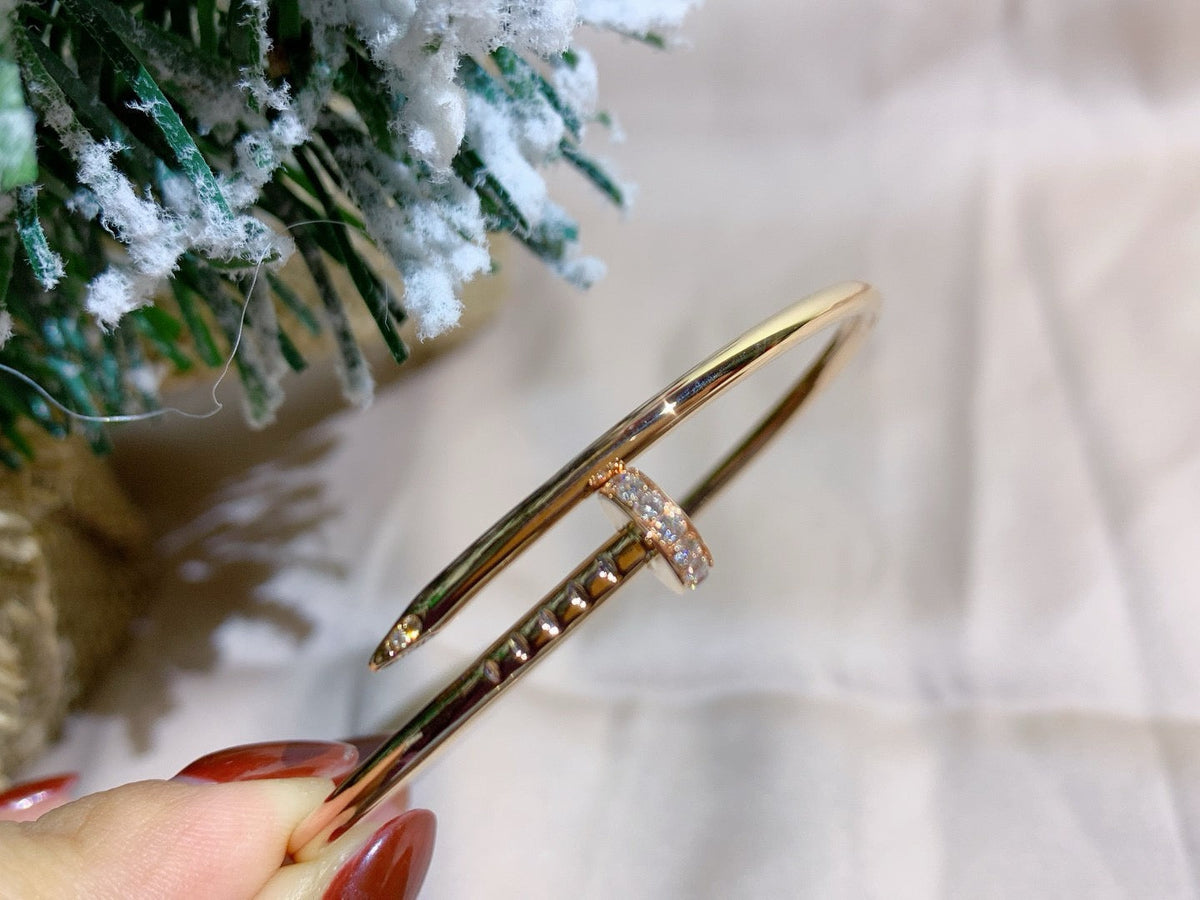 [⭐Haelin Jewelry]JUSTE BRACELET 2.5MM DIAMONDS