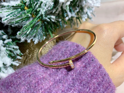 [⭐Haelin Jewelry]JUSTE BRACELET 2.5MM DIAMONDS