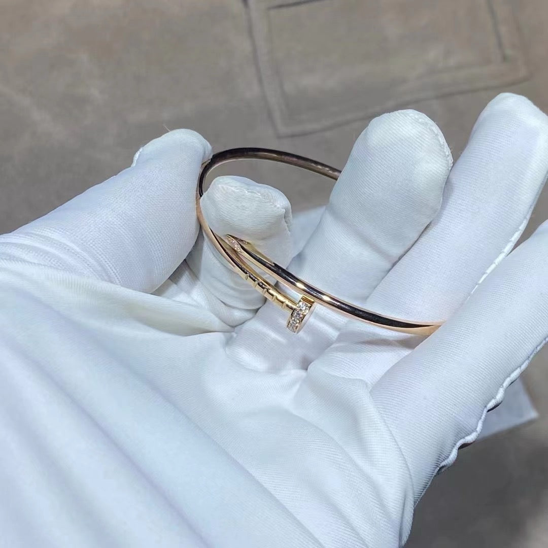 [⭐Haelin Jewelry]JUSTE BRACELET 2.5MM DIAMONDS