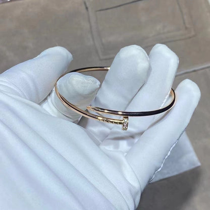 [⭐Haelin Jewelry]JUSTE BRACELET 2.5MM DIAMONDS