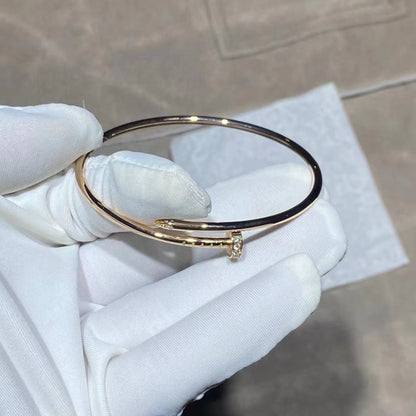 [⭐Haelin Jewelry]JUSTE BRACELET 2.5MM DIAMONDS