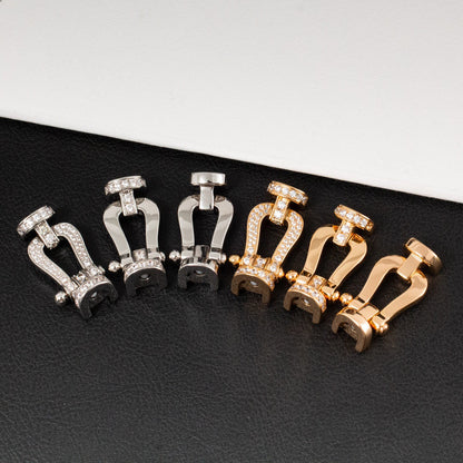 [⭐Haelin Jewelry]FORCE LARGE HORSESHOE NO DIAMOND BRACELET GOLD