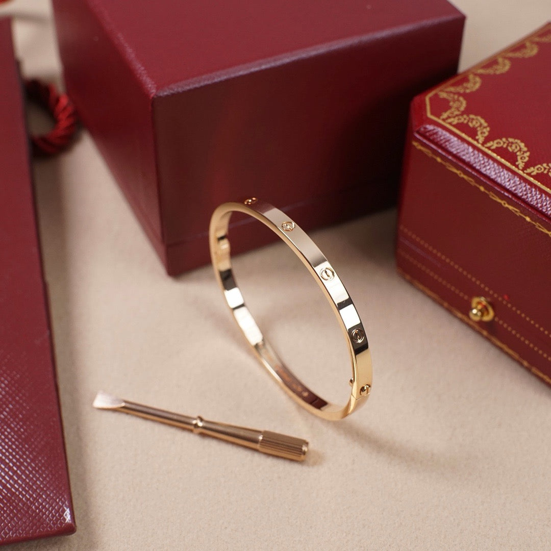 [⭐Haelin Jewelry]LOVE BRACELET 3.65MM NO DIAMONDS