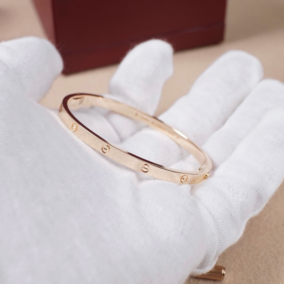 [⭐Haelin Jewelry]LOVE BRACELET 3.65MM NO DIAMONDS