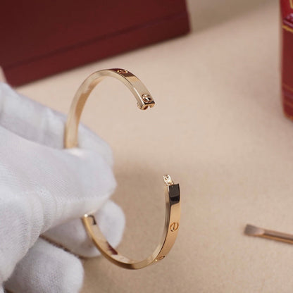 [⭐Haelin Jewelry]LOVE BRACELET 3.65MM NO DIAMONDS