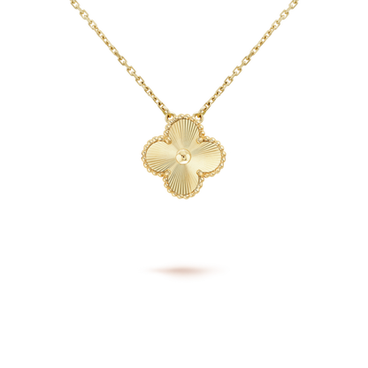 [⭐Haelin Jewelry]CLOVER 15MM LASER NECKLACE AND BOX