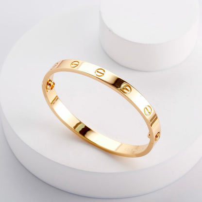 [⭐Haelin Jewelry]LOVE BRACELET 6.1MM NO DIAMONDS