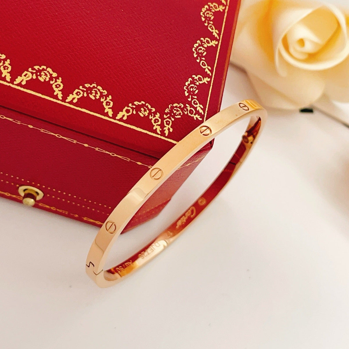 [⭐Haelin Jewelry]LOVE BRACELET 3.65MM NO DIAMONDS