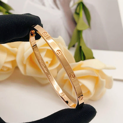 [⭐Haelin Jewelry]LOVE BRACELET 3.65MM NO DIAMONDS