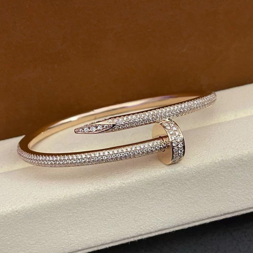 [⭐Haelin Jewelry]JUSTE BRACELET 3.5MM ALL DIAMONDS