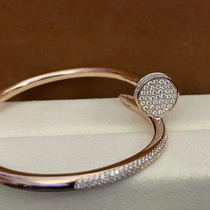 [⭐Haelin Jewelry]JUSTE BRACELET 3.5MM ALL DIAMONDS