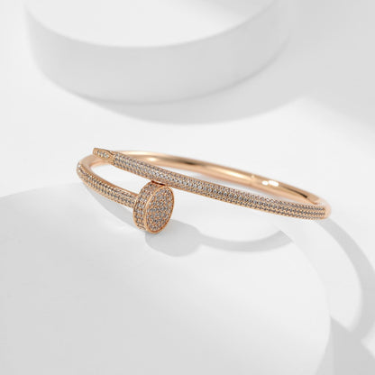 [⭐Haelin Jewelry]JUSTE BRACELET 3.5MM ALL DIAMONDS