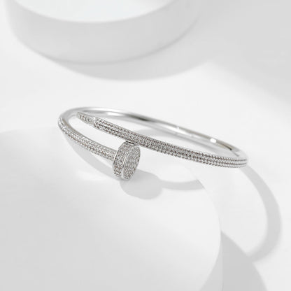 [⭐Haelin Jewelry]JUSTE BRACELET 3.5MM ALL DIAMONDS