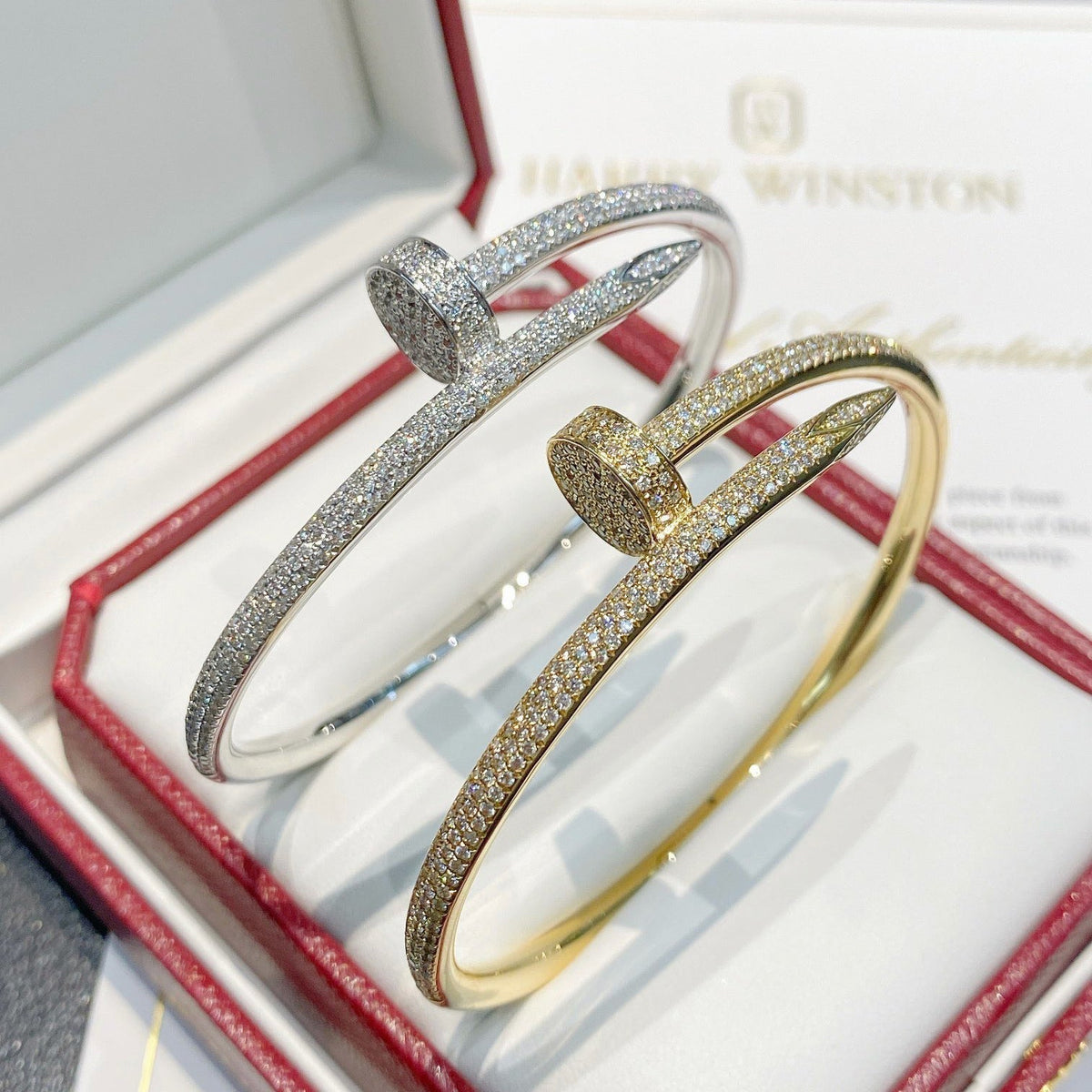 [⭐Haelin Jewelry]JUSTE BRACELET 3.5MM ALL DIAMONDS