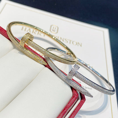 [⭐Haelin Jewelry]JUSTE BRACELET 3.5MM ALL DIAMONDS