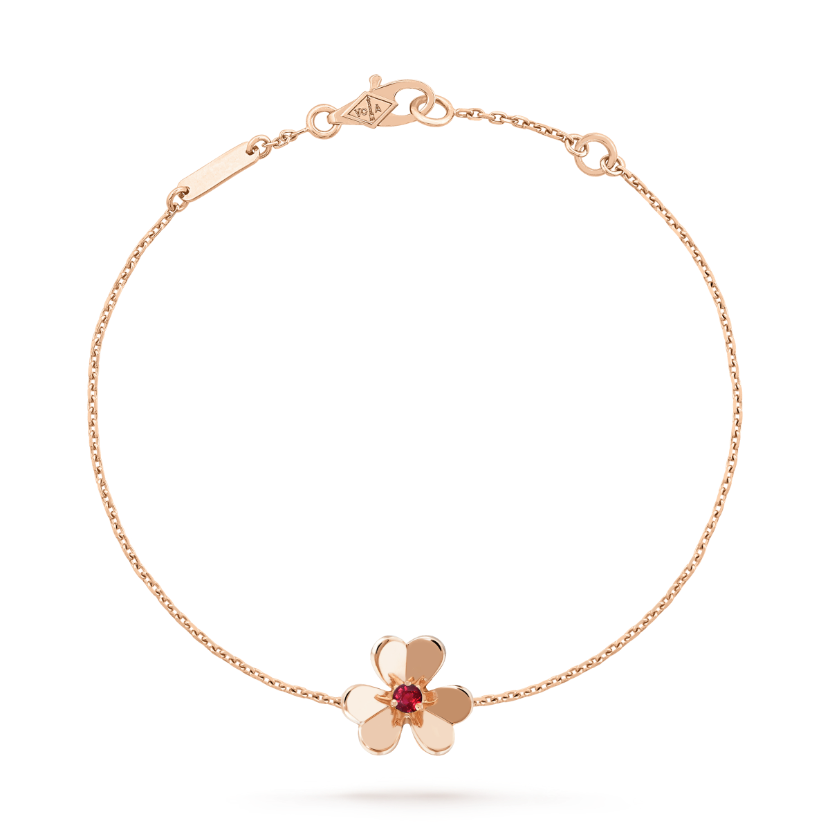 [⭐Haelin Jewelry]FRIVOLE GOLD FLOWER PINK MALACHITE BRACELET
