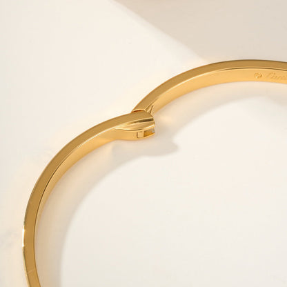 [⭐Haelin Jewelry]LOVE BRACELET 3.65MM 10 DIAMONDS