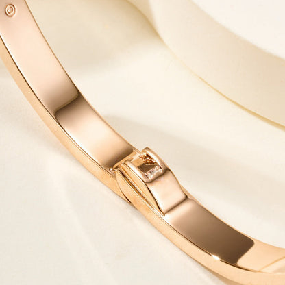 [⭐Haelin Jewelry]LOVE BRACELET 4.8MM DIAMOND-PAVED