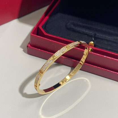 [⭐Haelin Jewelry]LOVE BRACELET 3.65MM DIAMOND-PAVED