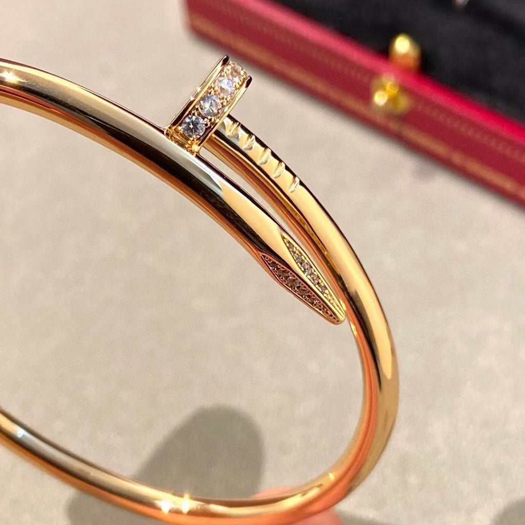 [⭐Haelin Jewelry]JUSTE BRACELET 2.5MM DIAMONDS