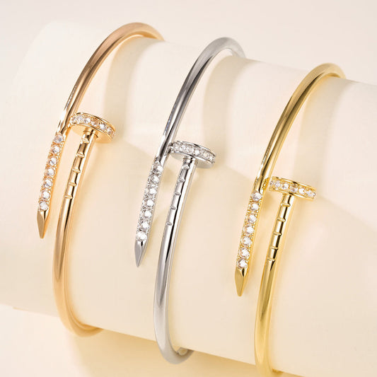 [⭐Haelin Jewelry]JUSTE BRACELET 2.5MM DIAMONDS