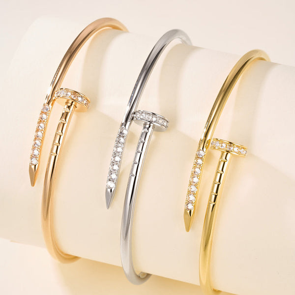 [⭐Haelin Jewelry]JUSTE BRACELET 2.5MM DIAMONDS