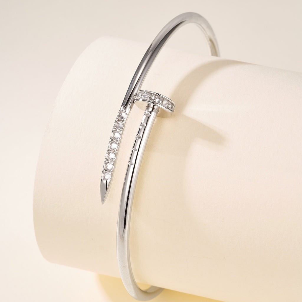[⭐Haelin Jewelry]JUSTE BRACELET 2.5MM DIAMONDS