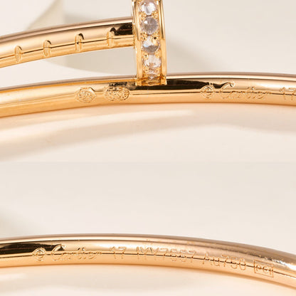 [⭐Haelin Jewelry]JUSTE BRACELET 2.5MM DIAMONDS