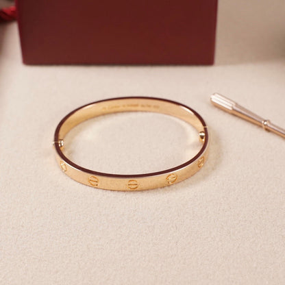 [⭐Haelin Jewelry]LOVE BRACELET 6.1MM NO DIAMONDS