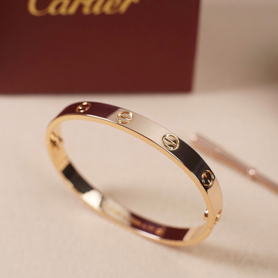 [⭐Haelin Jewelry]LOVE BRACELET 6.1MM NO DIAMONDS