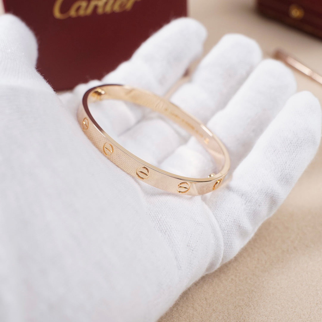 [⭐Haelin Jewelry]LOVE BRACELET 6.1MM NO DIAMONDS