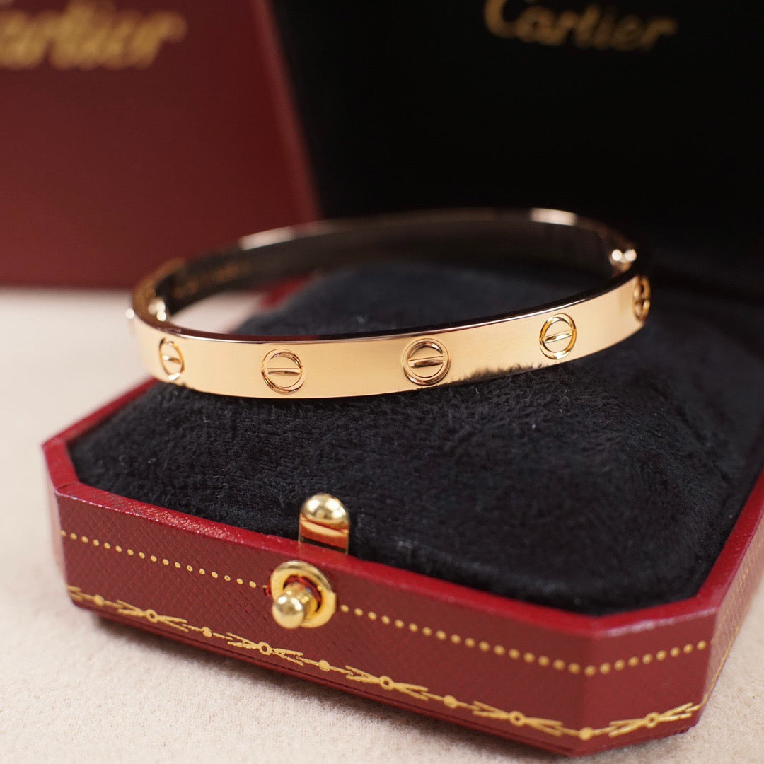[⭐Haelin Jewelry]LOVE BRACELET 6.1MM NO DIAMONDS