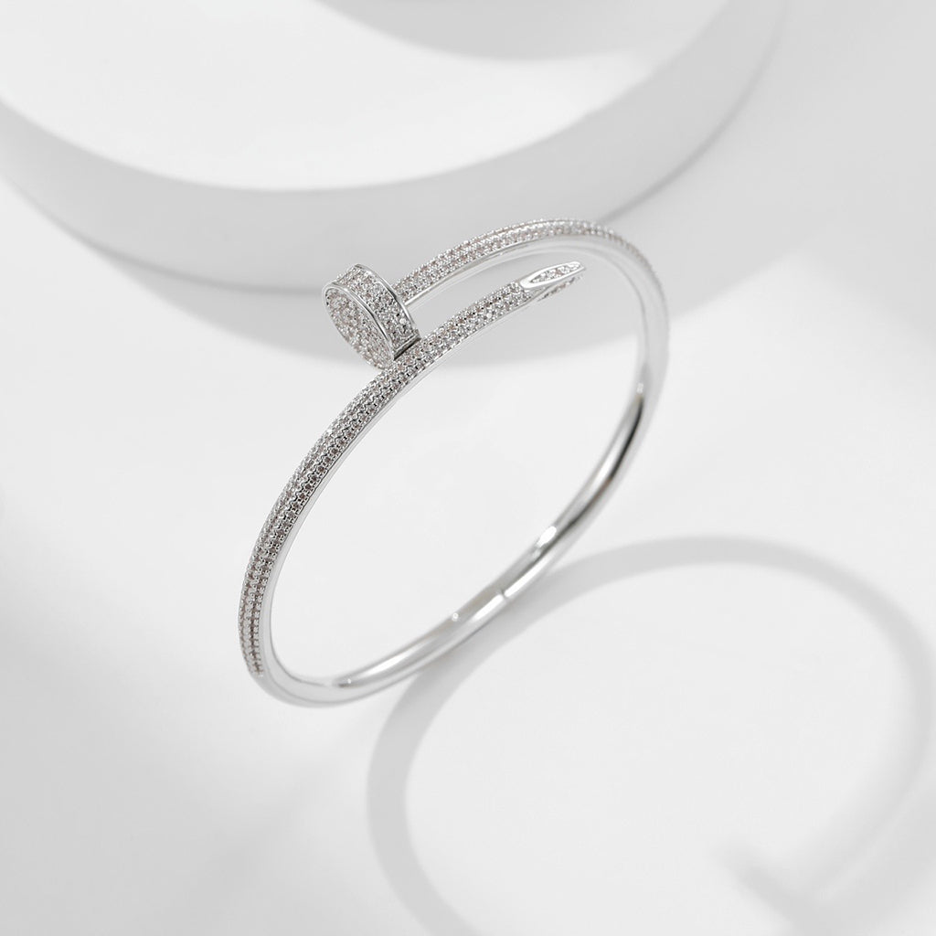 [⭐Haelin Jewelry]JUSTE BRACELET 3.5MM ALL DIAMONDS