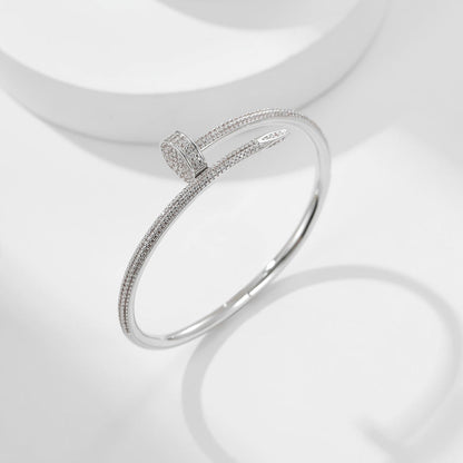 [⭐Haelin Jewelry]JUSTE BRACELET 3.5MM ALL DIAMONDS