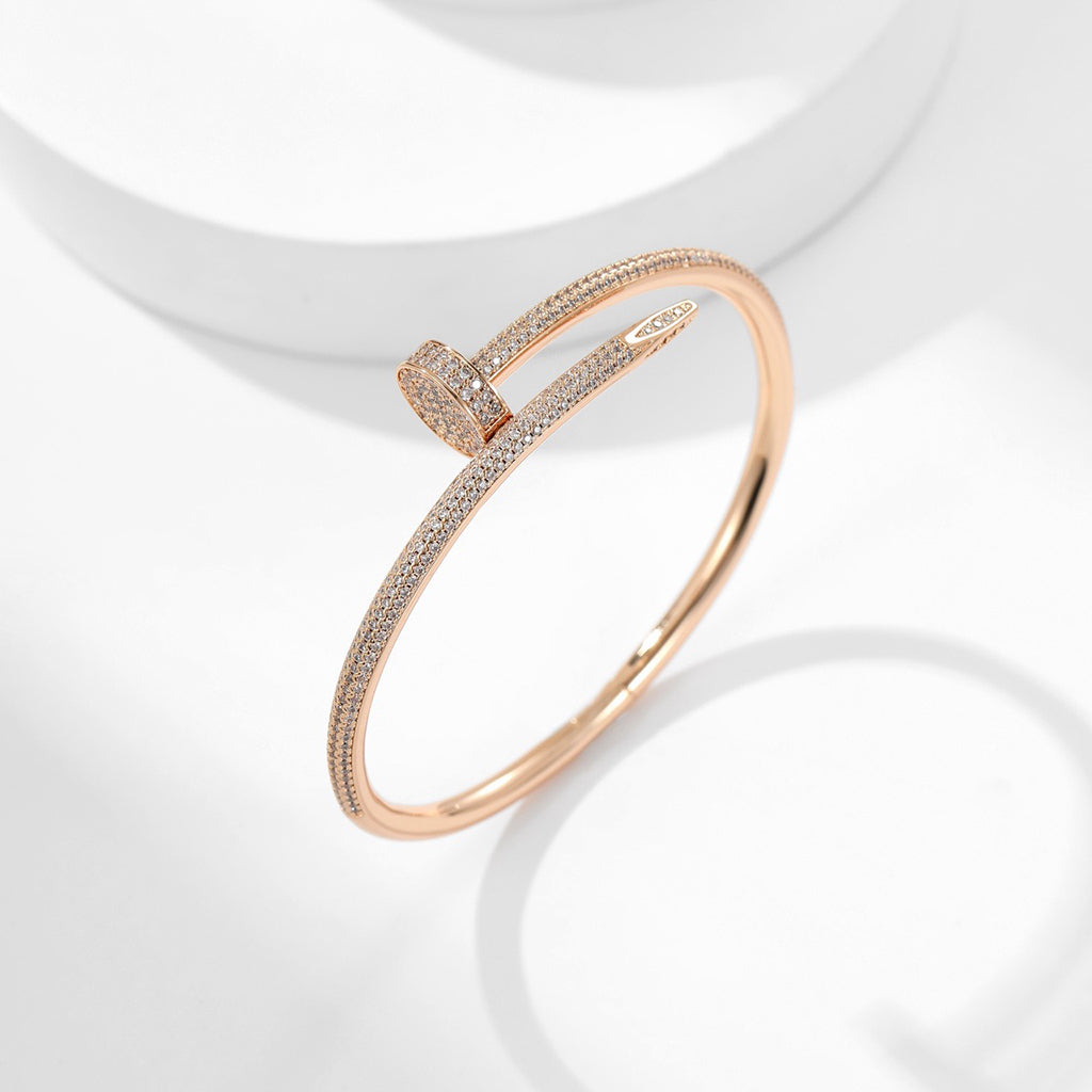 [⭐Haelin Jewelry]JUSTE BRACELET 3.5MM ALL DIAMONDS