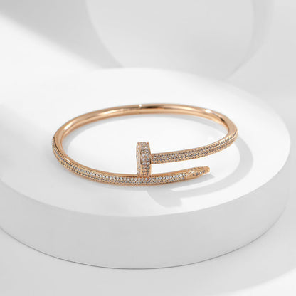 [⭐Haelin Jewelry]JUSTE BRACELET 3.5MM ALL DIAMONDS