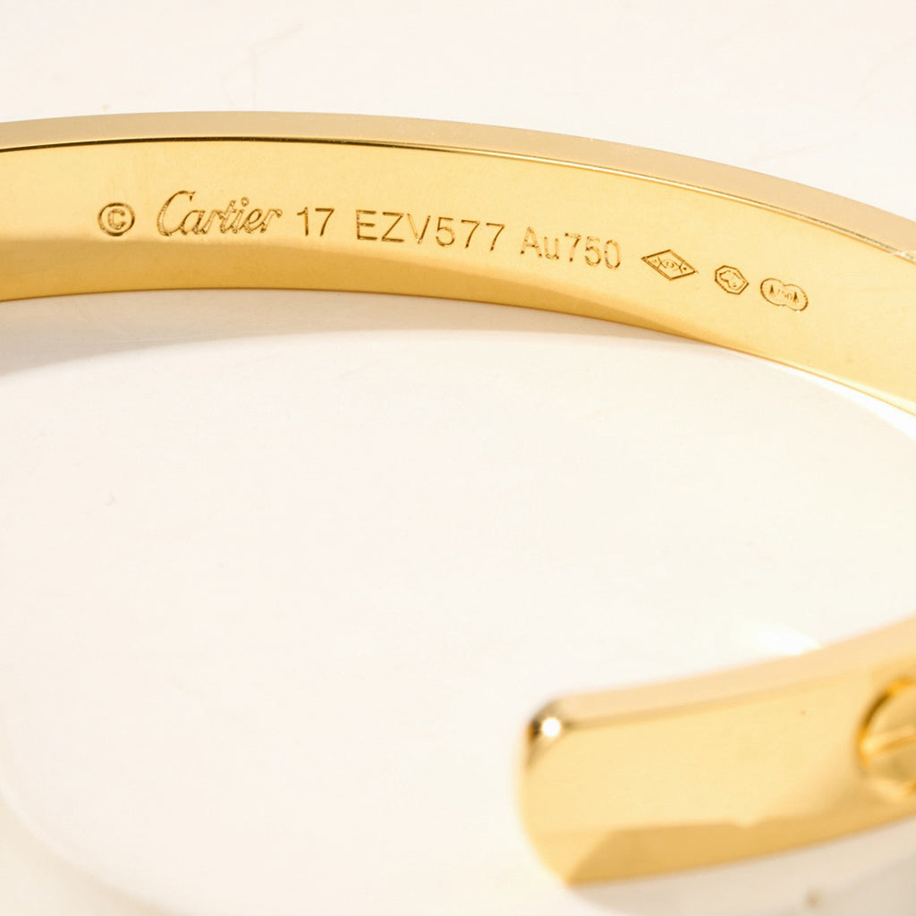[⭐Haelin Jewelry]LOVE BRACELET 6.1MM OPEN CUFF