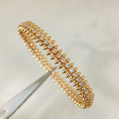 [⭐Haelin Jewelry]CLASH  BRACELET 8MM DIAMONDS