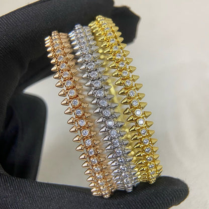 [⭐Haelin Jewelry]CLASH  BRACELET 8MM DIAMONDS