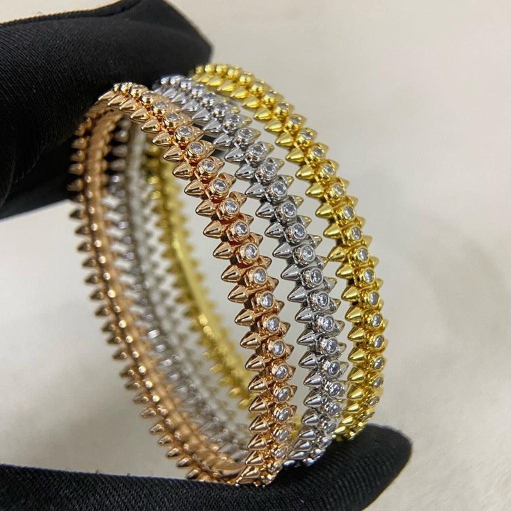 [⭐Haelin Jewelry]CLASH  BRACELET 8MM DIAMONDS
